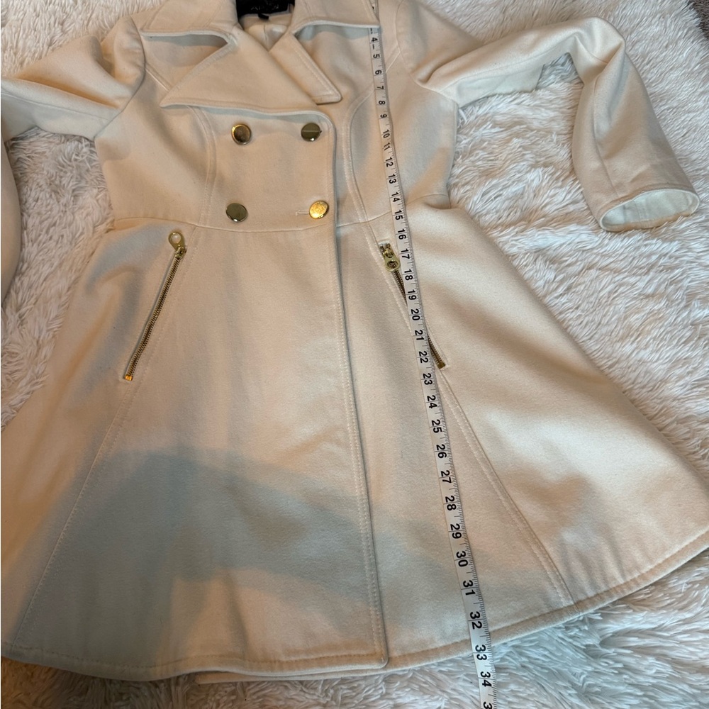 Apt. 9 Cream Double-Breasted Coat - Picture 14 of 14